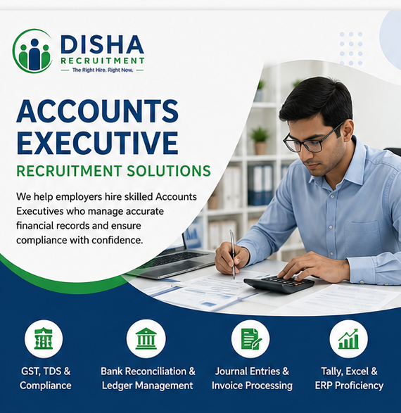 Accounts Executive Recruitment Agency in Bangalore