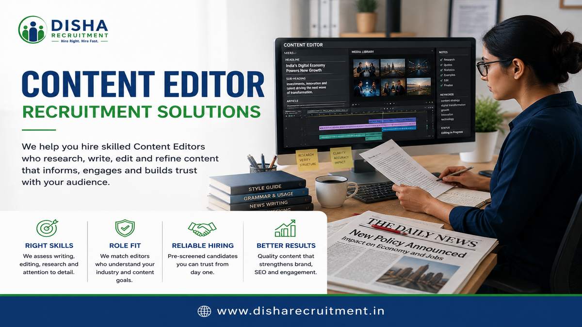 Content Writer Recruitment in Bangalore for employers