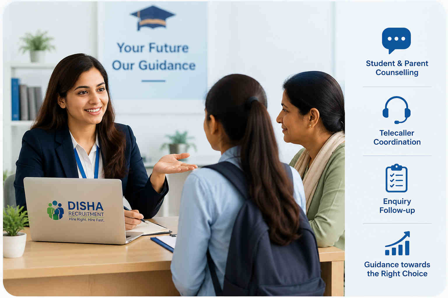 Education counsellor recruitment services in Bangalore
