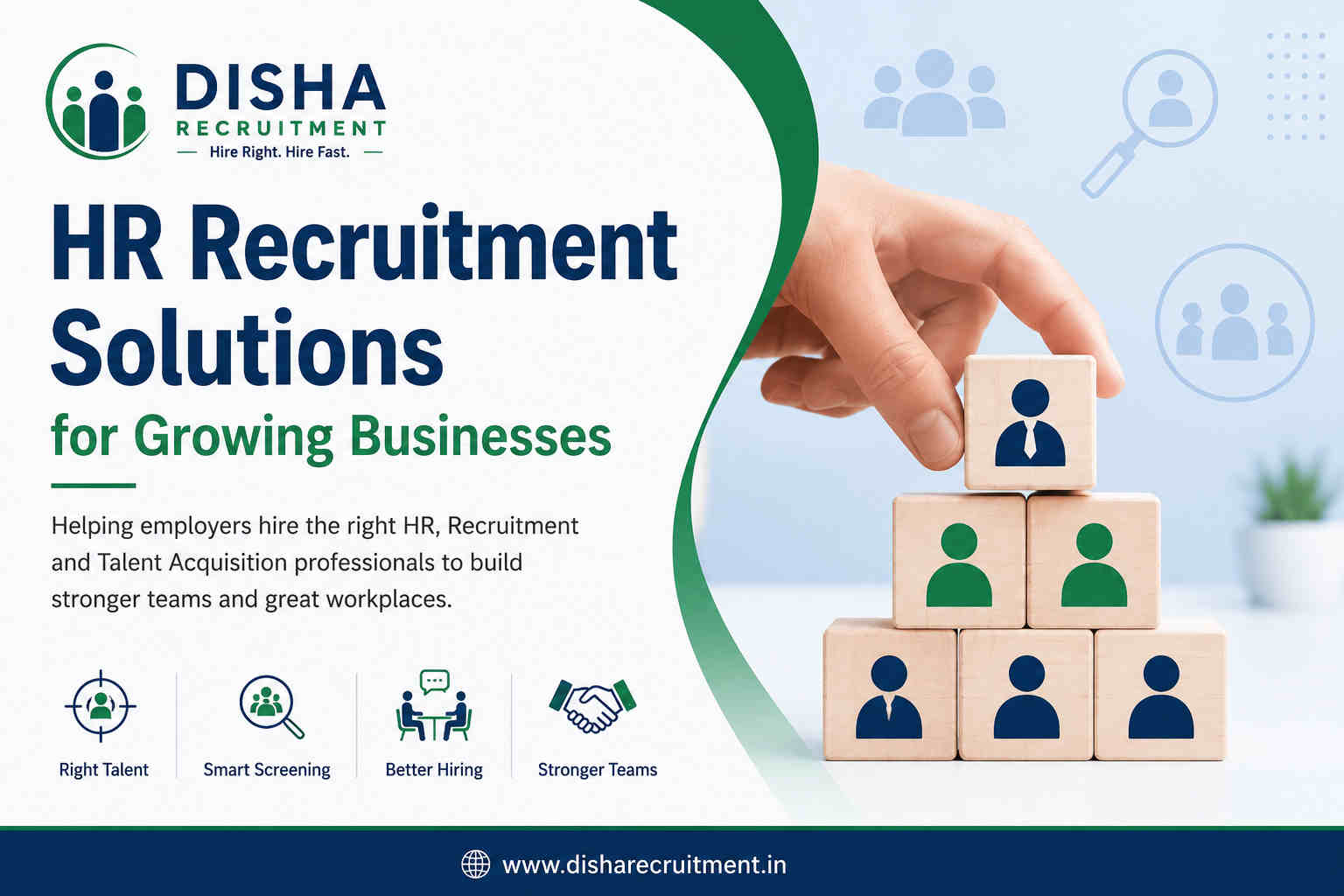 Human Resource HR Recruitment Services in Bangalore by DISHA Recruitment